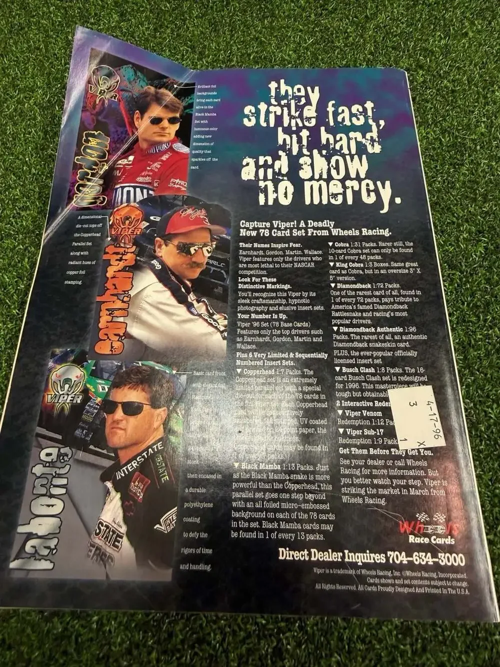 Sports Cards Magazine June 1996 featuring Michael Jordan
